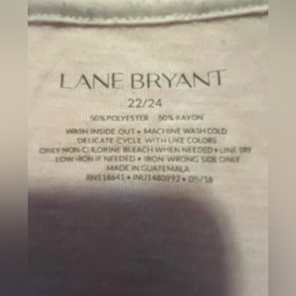 Lane Bryant White 'BOSS' Graphic Tee - Picture 7 of 7